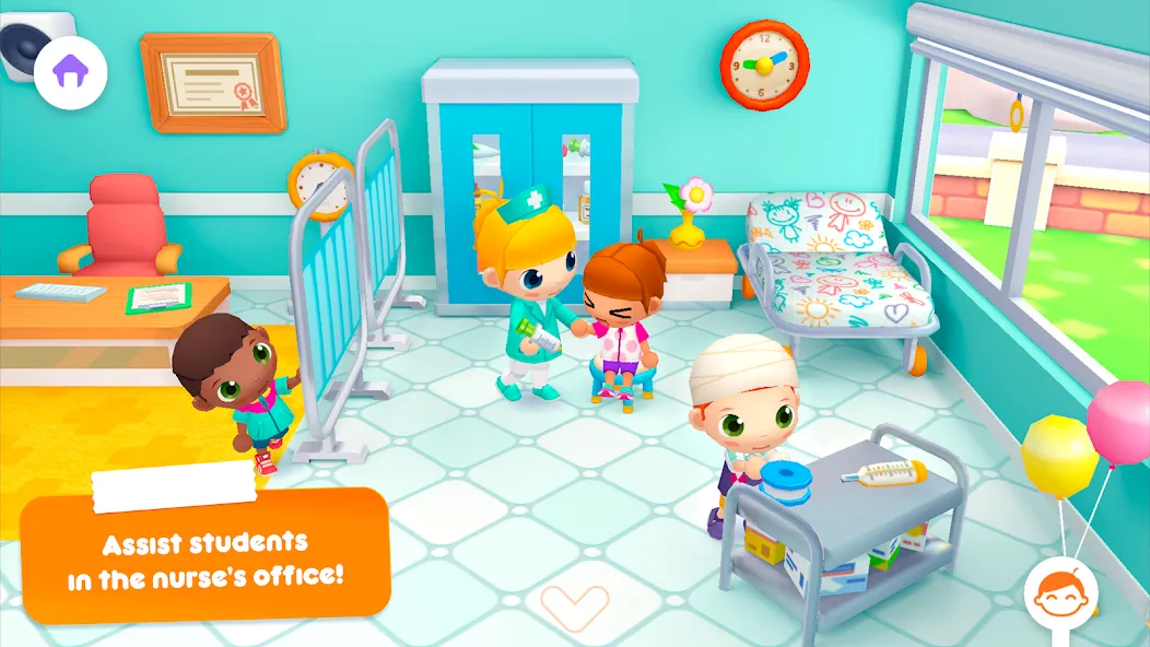 Sunny School Stories (Санны Скул Сториз)  [МОД Бесконечные монеты] Screenshot 2