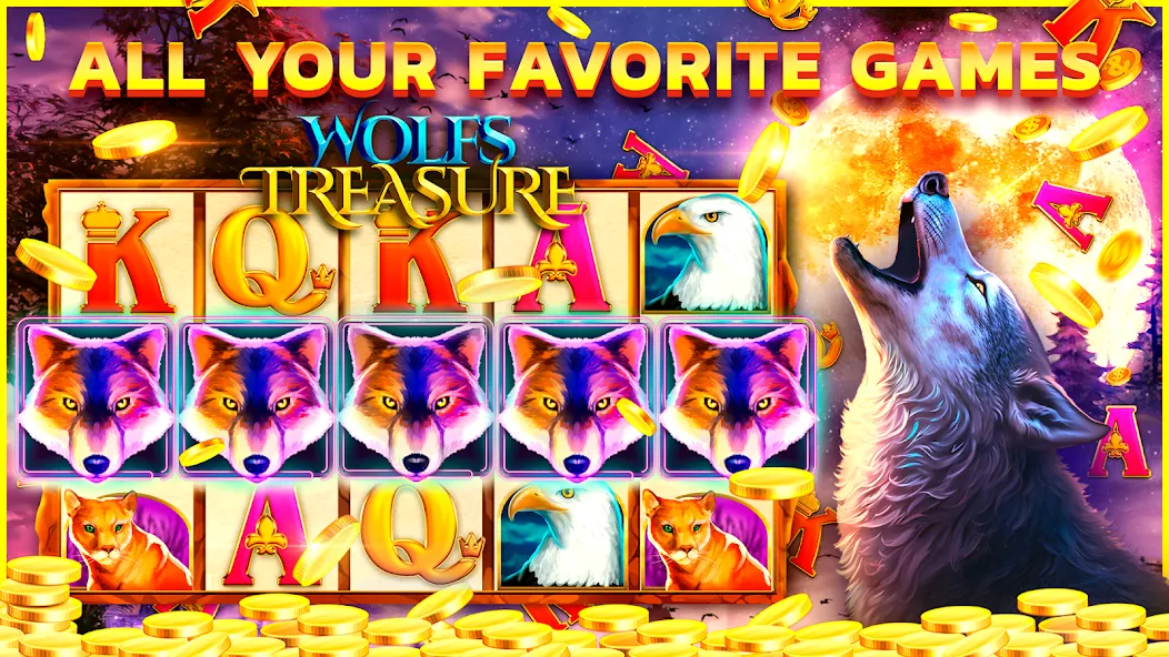 Legandary slots Casino Games  [МОД Menu] Screenshot 1