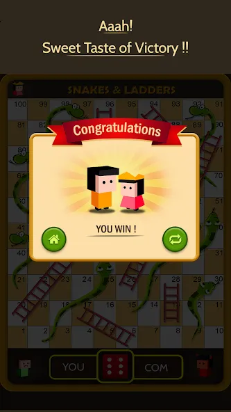 Snakes & Ladders: Online Dice!  [МОД Бесконечные монеты] Screenshot 5