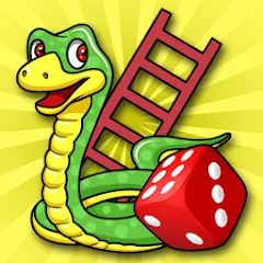 Взлом Snakes & Ladders: Online Dice!  [МОД Бесконечные монеты] - полная версия apk на Андроид