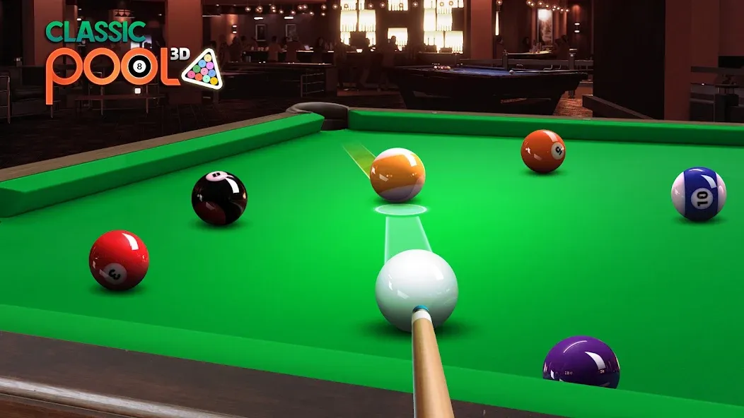 Classic Pool 3D: 8 Ball  [МОД Меню] Screenshot 2