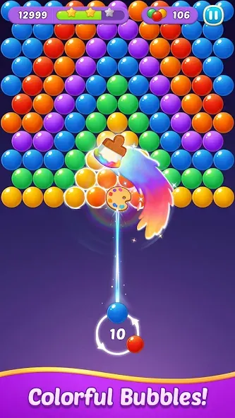 Bubble Shooter Gem Puzzle Pop (Бабл Шутер Драгоценный камень)  [МОД Mega Pack] Screenshot 3