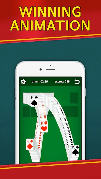 Classic Solitaire Klondike  [МОД Все открыто] Screenshot 4