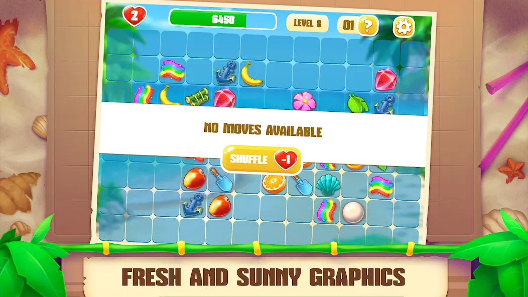 Onet Paradise: connect 2 tiles (Онет Парадайз)  [МОД Много монет] Screenshot 3