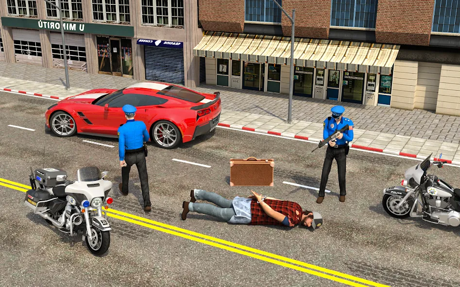 City Police Car Driving Games  [МОД Unlocked] Screenshot 2