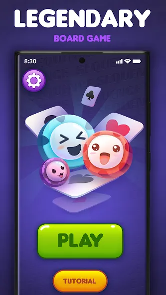 One-Eyed Jack: Card game (Сиквенс)  [МОД Бесконечные монеты] Screenshot 2