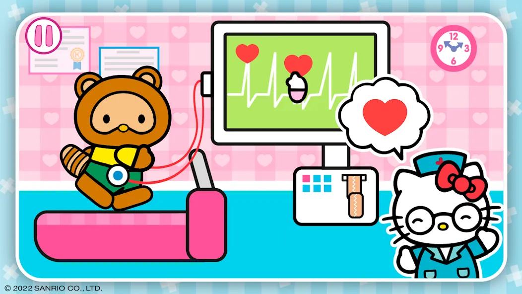 Hello Kitty: Kids Hospital (Хелло Китти)  [МОД Unlimited Money] Screenshot 5