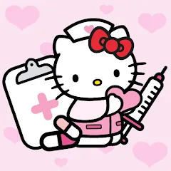 Взлом Hello Kitty: Kids Hospital (Хелло Китти)  [МОД Unlimited Money] - стабильная версия apk на Андроид