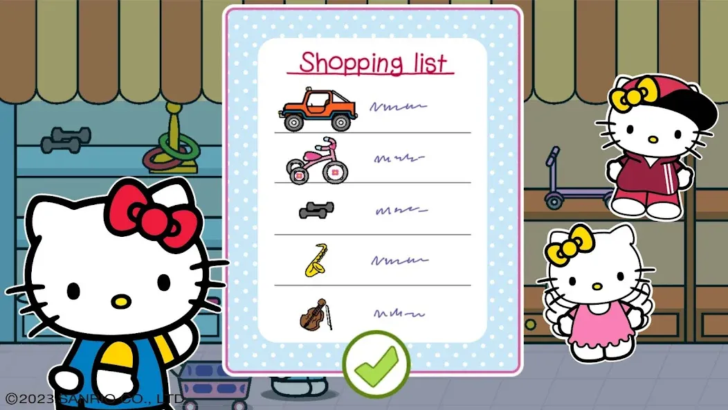 Hello Kitty: Kids Supermarket (Хеллоу Китти)  [МОД Menu] Screenshot 4