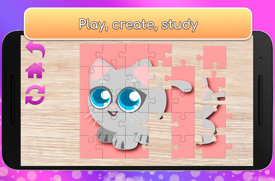 Kids Games for Girls. Puzzles  [МОД Unlocked] Screenshot 3