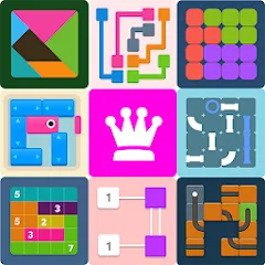 Взлом Puzzledom - puzzles all in one (Пазлдом)  [МОД Menu] - полная версия apk на Андроид