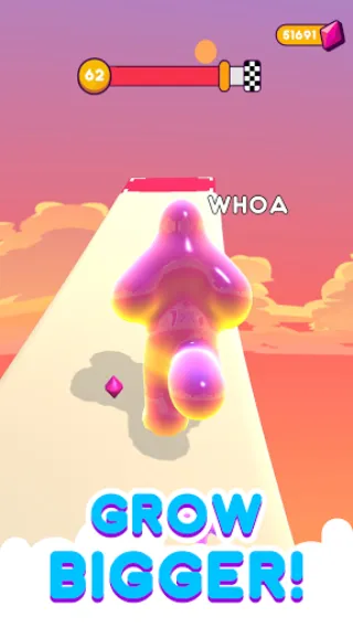 Blob Runner 3D (Блоб Раннер 3Д)  [МОД Unlocked] Screenshot 2