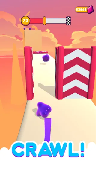 Blob Runner 3D (Блоб Раннер 3Д)  [МОД Unlocked] Screenshot 4