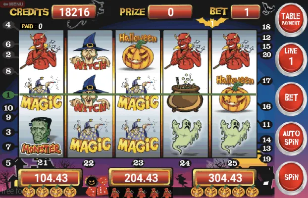 Slot Machine Halloween Lite (Слот машина Хэллоуин Лайт)  [МОД Много монет] Screenshot 2