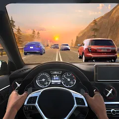 Взломанная Racing Traffic Car Speed  [МОД Бесконечные монеты] - последняя версия apk на Андроид