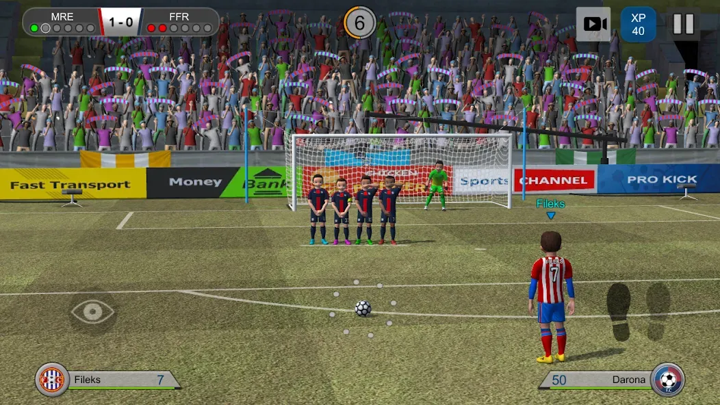 Pro Kick Soccer (Про Кик Сокер)  [МОД Много монет] Screenshot 2