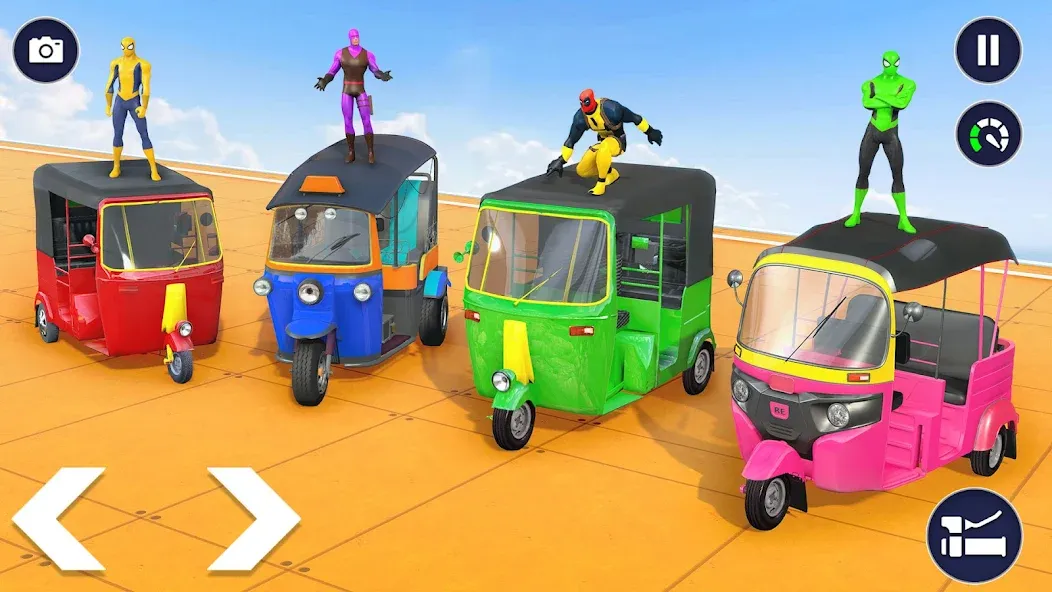 Tuk Tuk Auto Rickshaw Games 3D (Тук Тук Автомобильные рикши игры 3D)  [МОД Unlocked] Screenshot 1