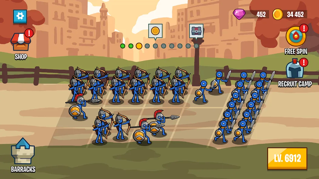 Stick Battle: War of Legions (Стик битва)  [МОД Меню] Screenshot 4