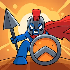 Скачать взлом Stick Battle: War of Legions (Стик битва)  [МОД Меню] - стабильная версия apk на Андроид