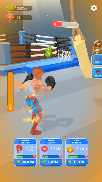 Tap Punch - 3D Boxing (Тап Панч)  [МОД Unlimited Money] Screenshot 1