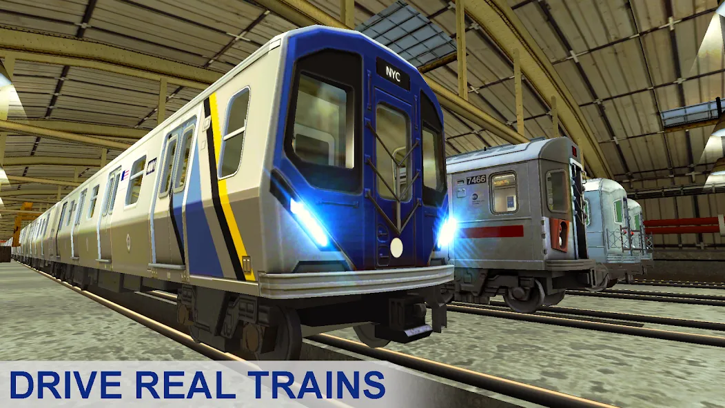 Subway Train Simulator  [МОД Unlimited Money] Screenshot 1