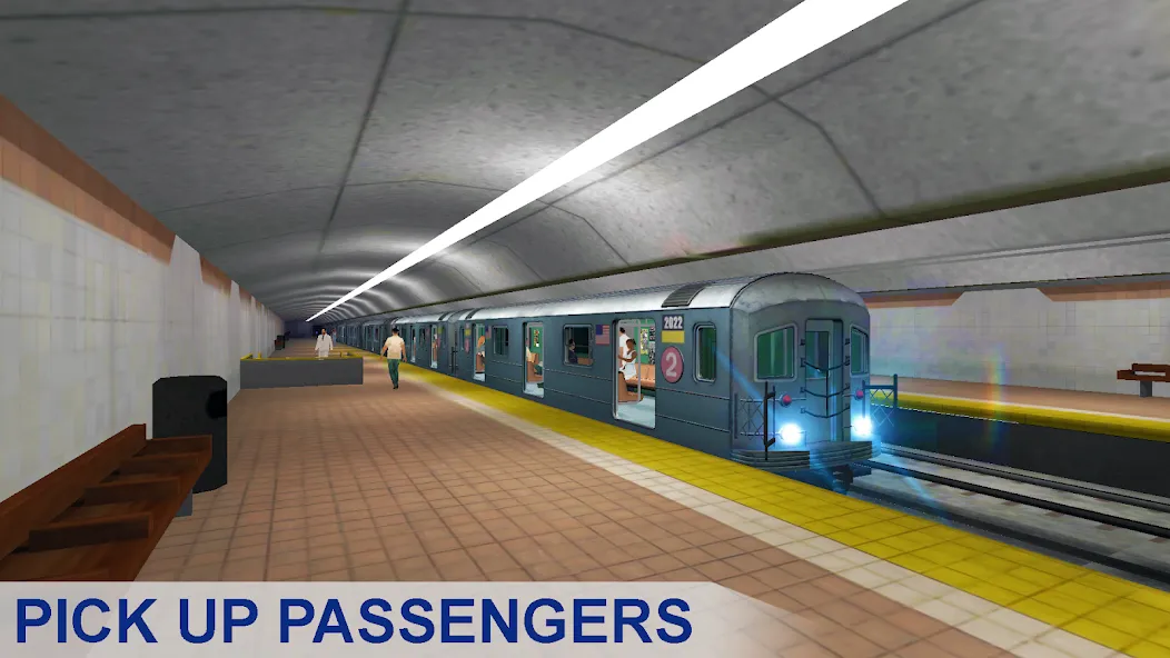 Subway Train Simulator  [МОД Unlimited Money] Screenshot 2