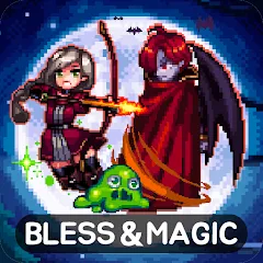 Взломанная Bless & Magic: Idle RPG game  [МОД Menu] - стабильная версия apk на Андроид