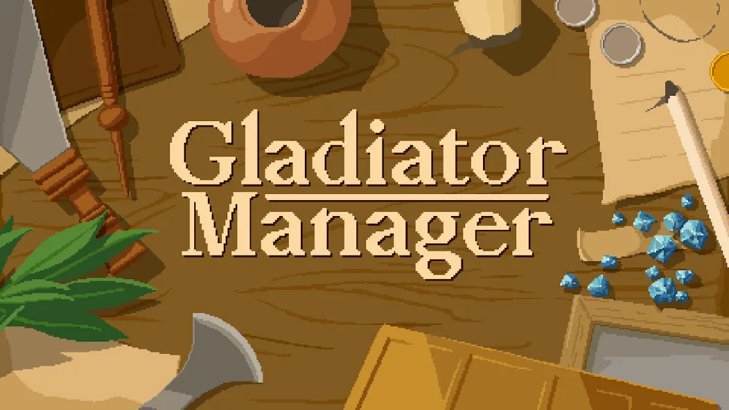 Gladiator manager (Гладиатор менеджер)  [МОД Бесконечные деньги] Screenshot 1