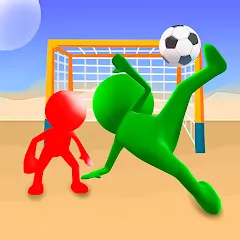 Скачать взлом Stickman Soccer Football Game  [МОД Бесконечные деньги] - полная версия apk на Андроид