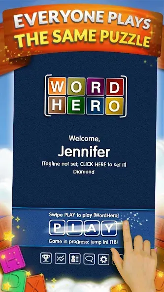 WordHero : word finding game (ВордХиро)  [МОД Menu] Screenshot 2