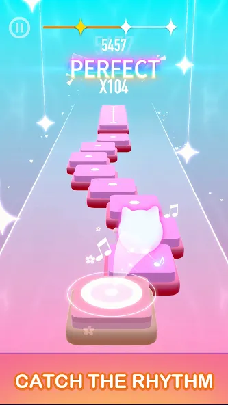 Dancing Cats - Cute Music Game (Дансинг Кэтс)  [МОД Бесконечные монеты] Screenshot 4