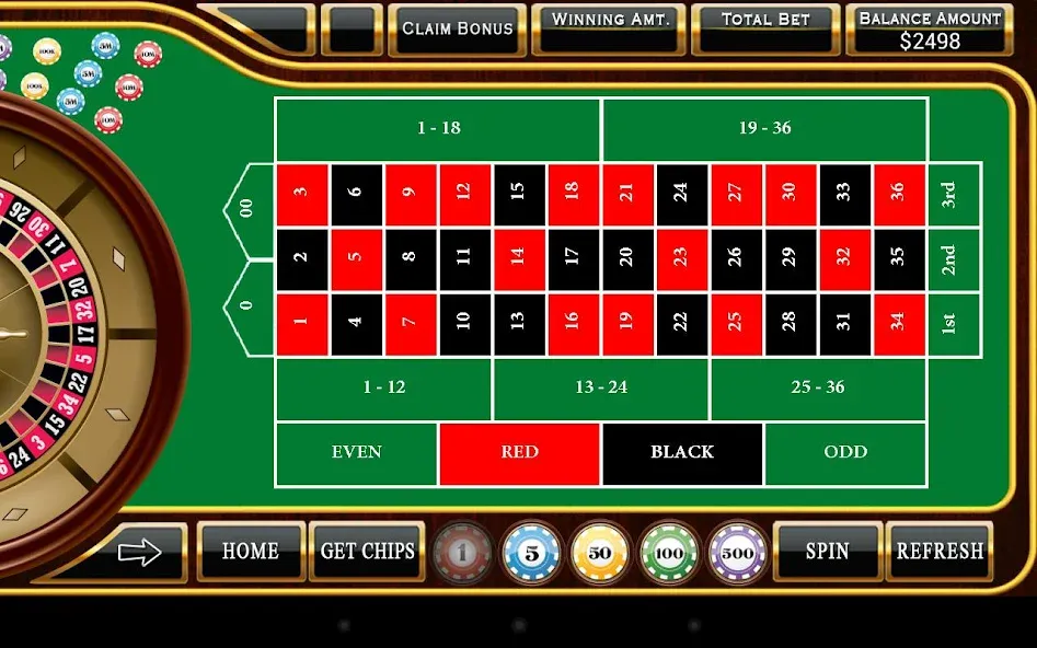 Roulette - Casino Style! (Рулетка)  [МОД Много монет] Screenshot 5