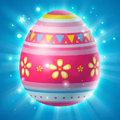 Взломанная Easter Magic - Match 3 Game (Истер Мэджик)  [МОД Все открыто] - стабильная версия apk на Андроид