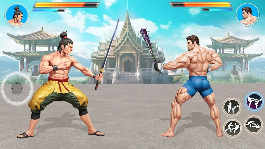 Kung Fu Karate Fighting Games  [МОД Все открыто] Screenshot 2