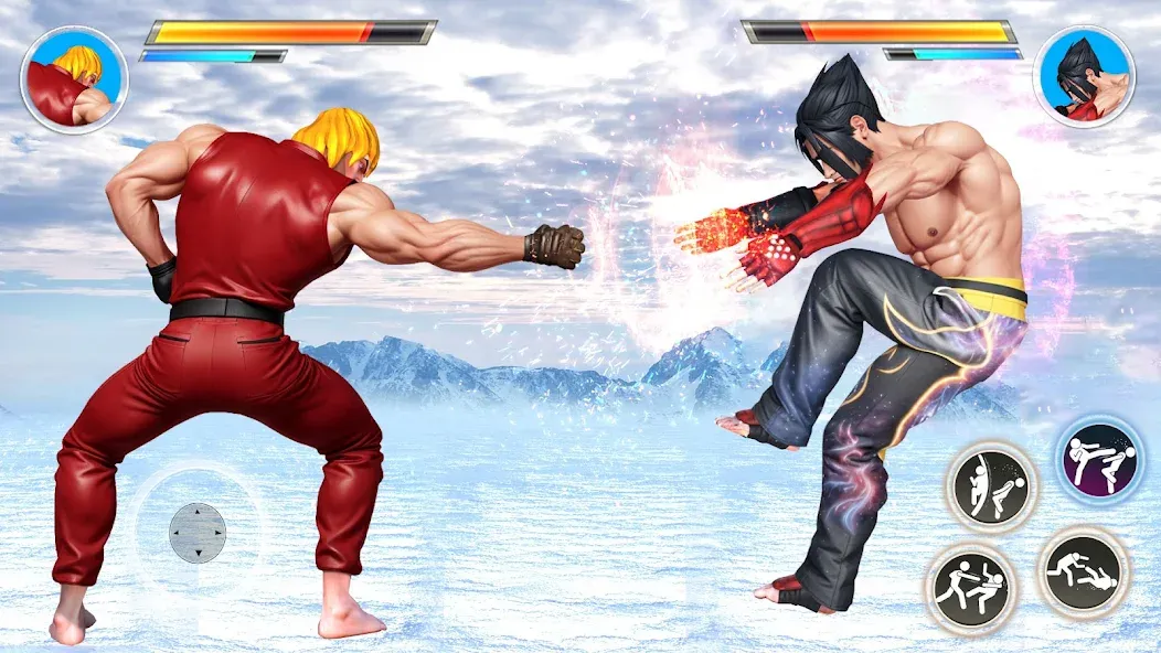 Kung Fu Karate Fighting Games  [МОД Все открыто] Screenshot 4