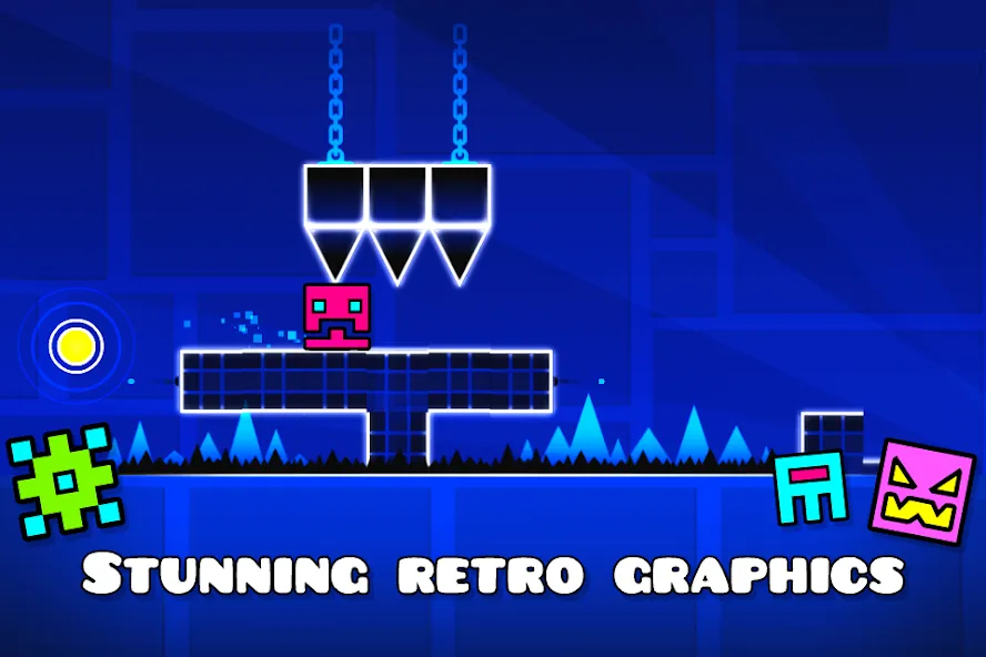 Geometry Dash Lite (Геометрия Дэш Лайт)  [МОД Mega Pack] Screenshot 3