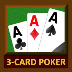 Скачать взлом Ace 3-Card Poker (эйс 3)  [МОД Много денег] - полная версия apk на Андроид