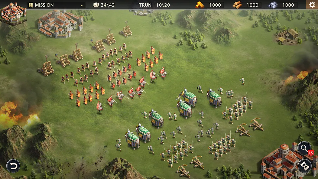 Grand War: Rome Strategy Games (Гранд Вар)  [МОД Бесконечные деньги] Screenshot 4