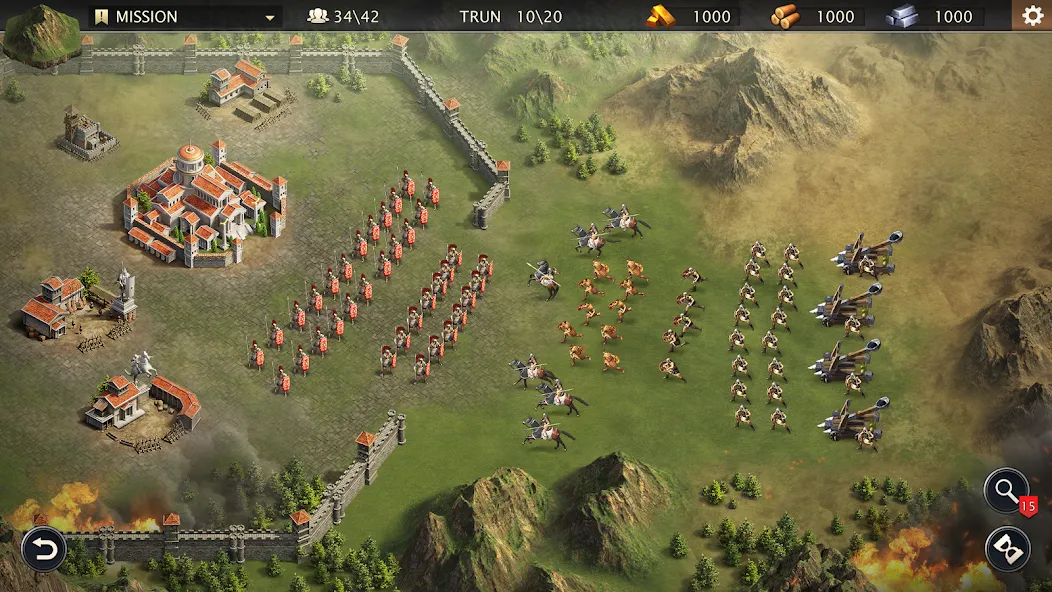 Grand War: Rome Strategy Games (Гранд Вар)  [МОД Бесконечные деньги] Screenshot 5