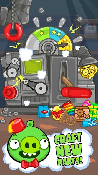 Bad Piggies (Бэд Пиггиз)  [МОД Menu] Screenshot 3