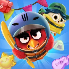 Скачать взлом Angry Birds Match 3 (Энгри Бердс Матч 3)  [МОД Menu] - последняя версия apk на Андроид