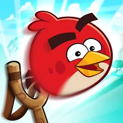 Взломанная Angry Birds Friends (Энгри Брдс Френдс)  [МОД Много монет] - полная версия apk на Андроид