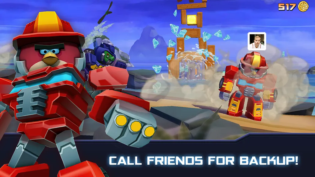 Angry Birds Transformers (Энгри Брдс Трансформеры)  [МОД Unlocked] Screenshot 3