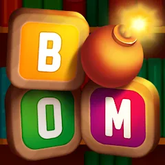 Взломанная Wordboom - Online Word Game  [МОД Бесконечные деньги] - последняя версия apk на Андроид