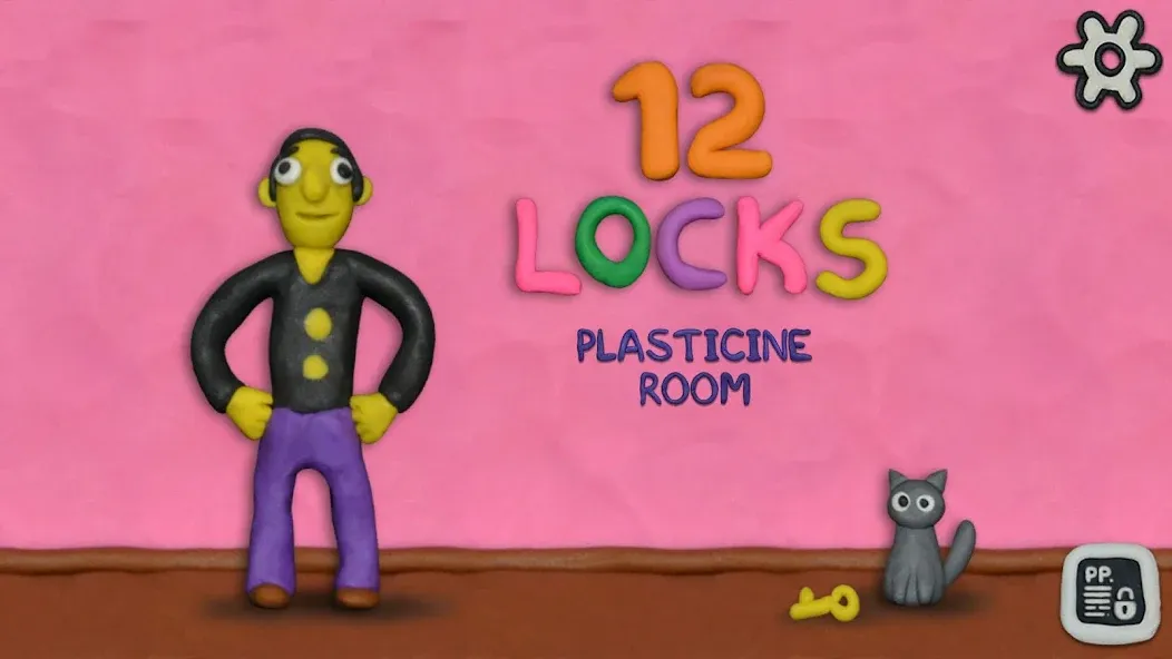 12 LOCKS: Plasticine room  [МОД Меню] Screenshot 1