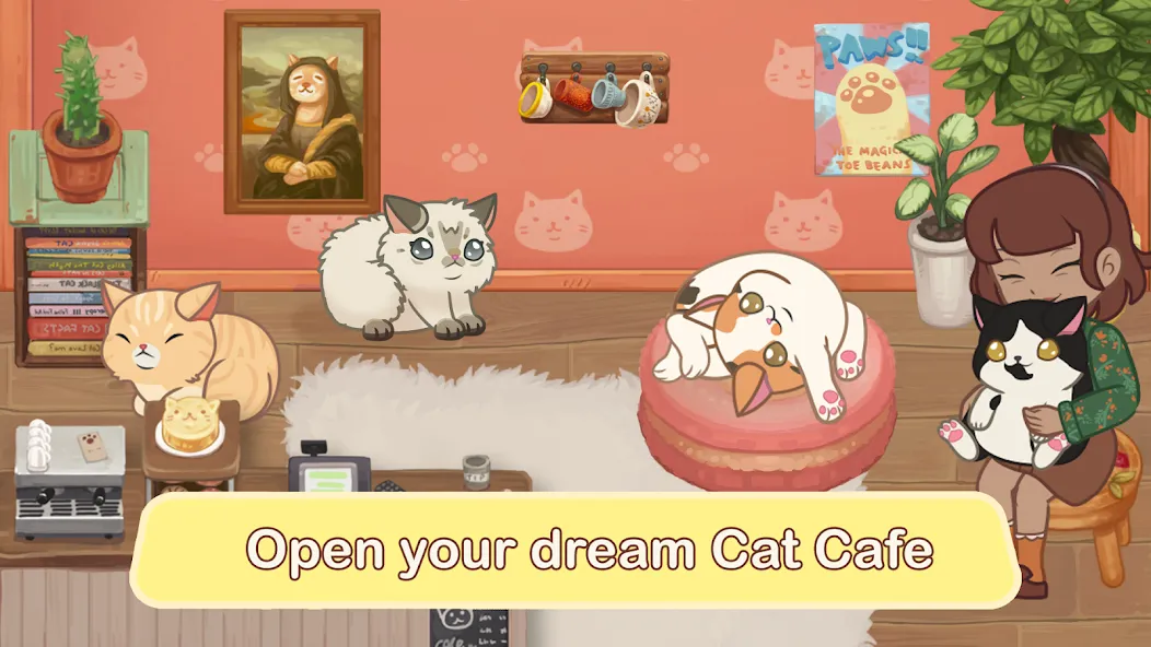 Furistas Cat Cafe (Фуристас)  [МОД Много монет] Screenshot 1