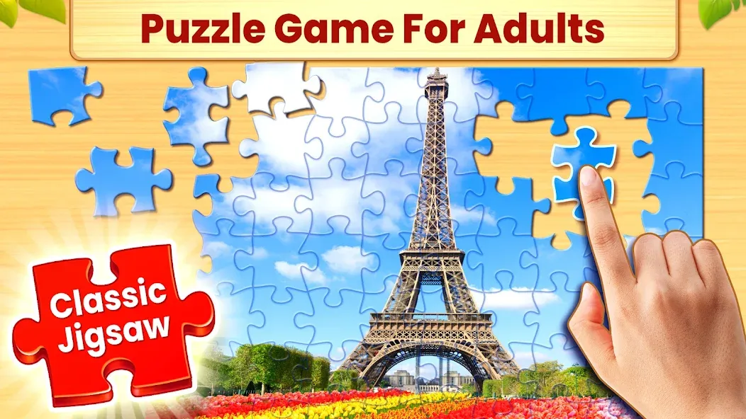 Jigsaw Puzzles: Picture Puzzle  [МОД Unlocked] Screenshot 1