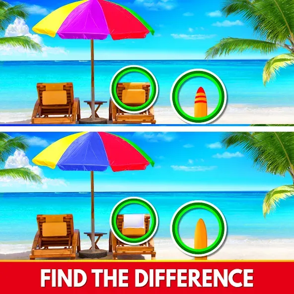 Find The Differences - Spot it  [МОД Unlimited Money] Screenshot 1