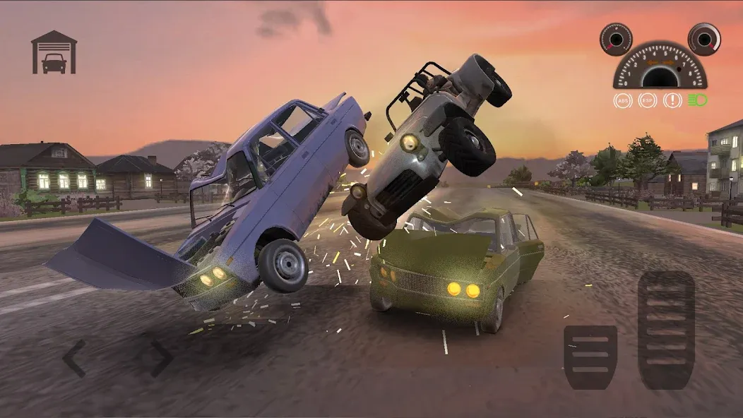 Car Crash Racing - Russia (Кар Краш Рейсинг)  [МОД Бесконечные деньги] Screenshot 5