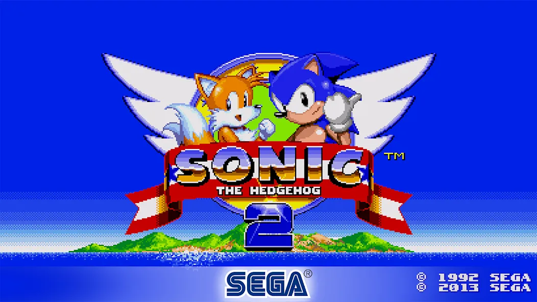 Sonic The Hedgehog 2 Classic (Соник Зе Хеджхог 2 Классик)  [МОД Все открыто] Screenshot 1